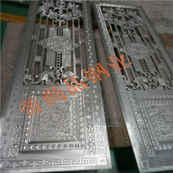 鋁門(mén)花雕刻